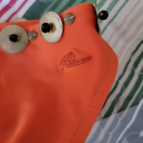 RYGY orange bikini with beading & metal embellishments (medium) - Picture 12 of 12